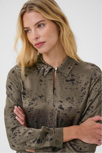 Part Two Textured Print Shiloh Dress