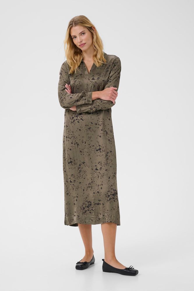 Part Two Textured Print Shiloh Dress