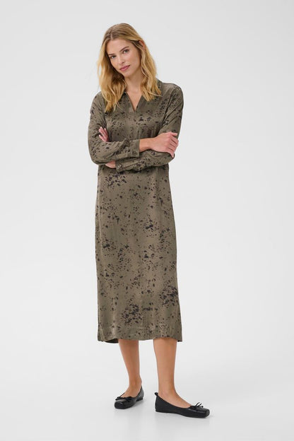 Part Two Textured Print Shiloh Dress