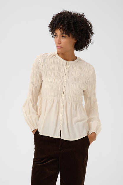 Part Two Siffe Blouse Whitecap Gray