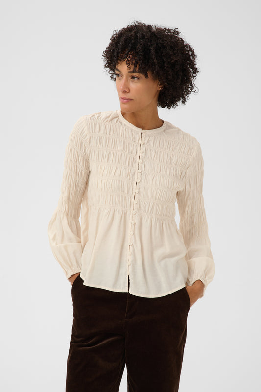 Part Two Siffe Blouse Whitecap Gray