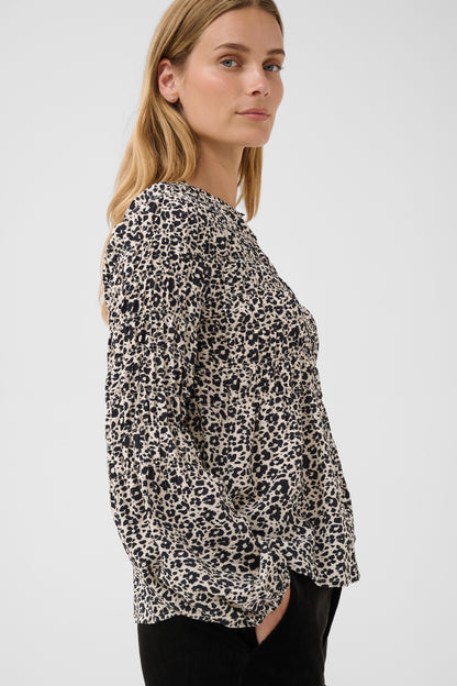 Part Two Siffe Blouse Dark Navy