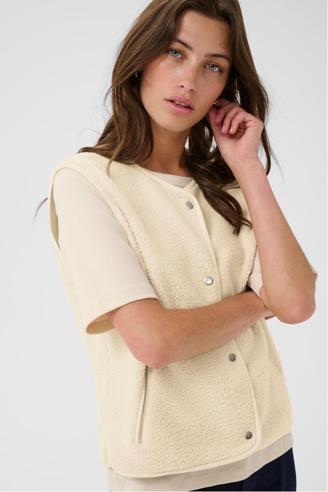 Part Two Oatmeal Signy Waistcoat