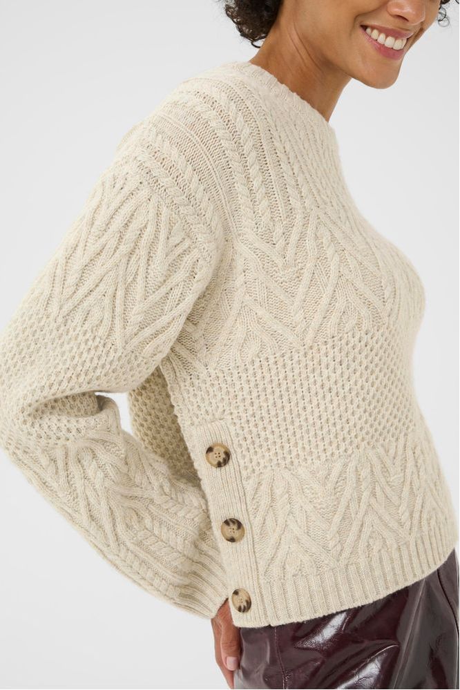 Part Two Cream Sindy Pullover
