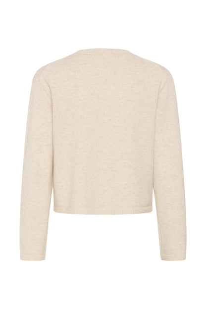 Part Two Sveva Cardigan Oatmeal Melange