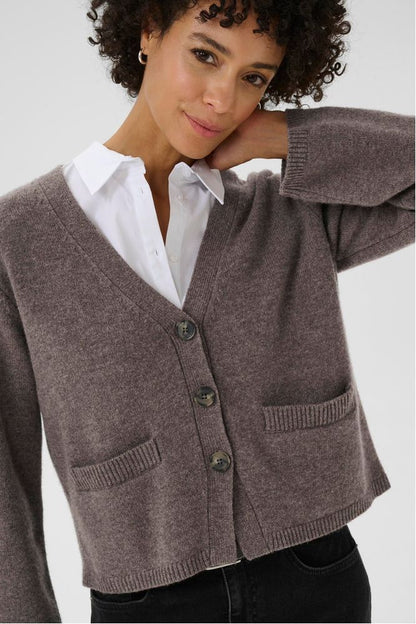 Part Two Taupe Sveva Cardigan