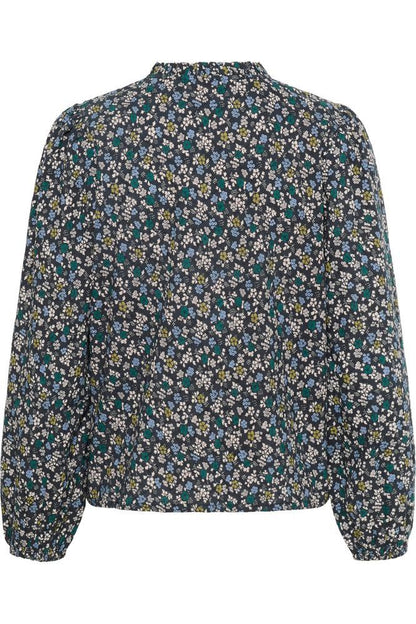 Part Two Black Flower Eimy Blouse
