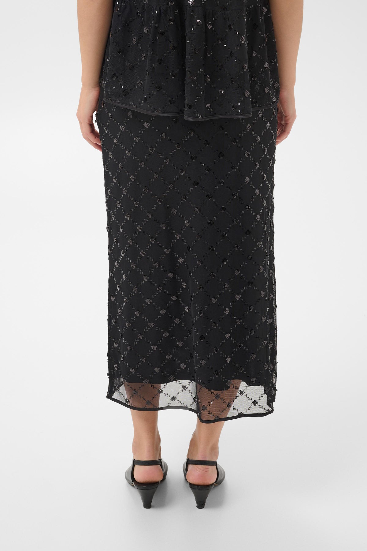 Part Two Vivika Skirt Black Placed