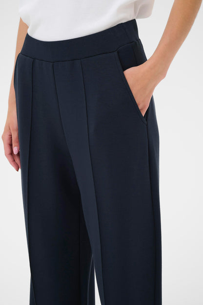 Part Two Zena PW Trousers Dark Navy