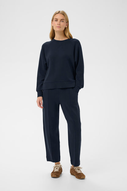 Part Two Zena PW Trousers Dark Navy