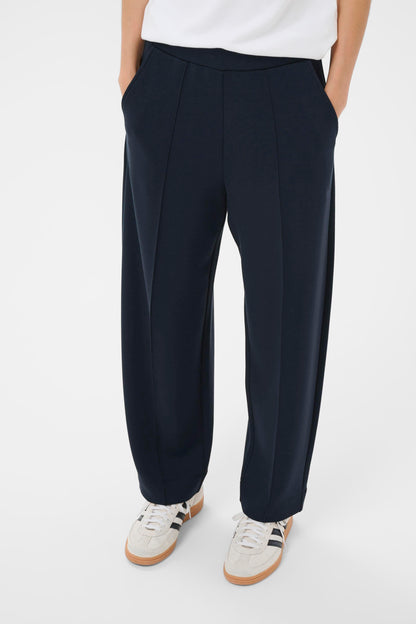 Part Two Zena PW Trousers Dark Navy