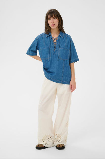Part Two AmelaPW Shirt Medium Blue Denim