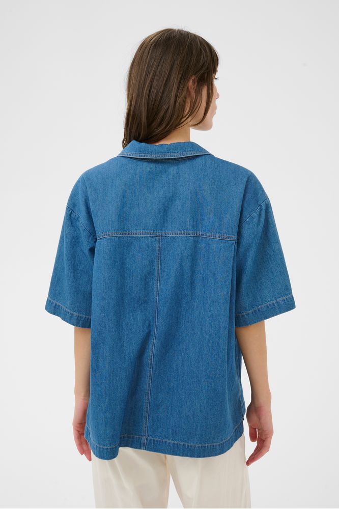 Part Two AmelaPW Shirt Medium Blue Denim
