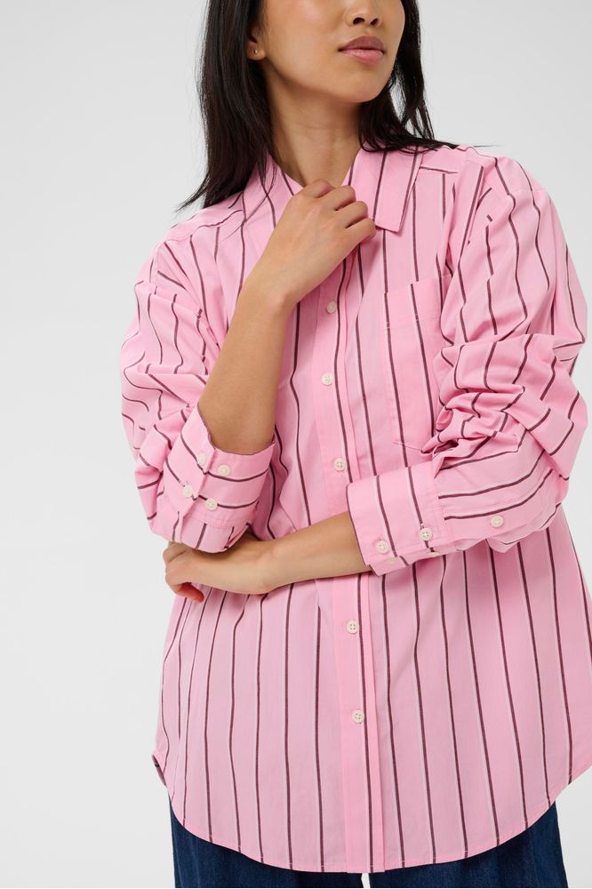 Part Two AnabellaPW Shirt Pink Stripe