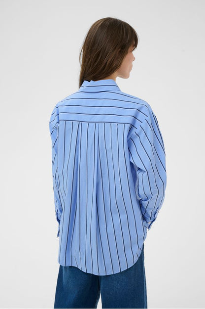 Part Two AnabellaPW Shirt Blue Stripe
