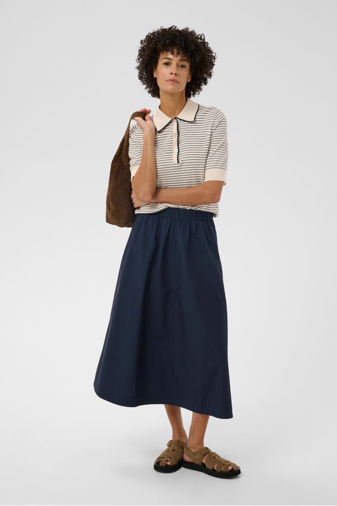 Part Two AsminaPW Skirt Navy