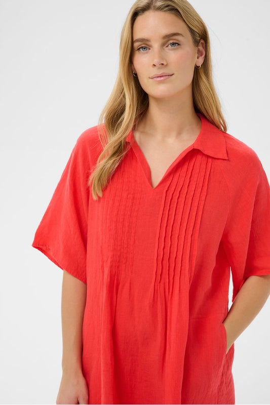 Part Two AylaPW Dress Poppy Red