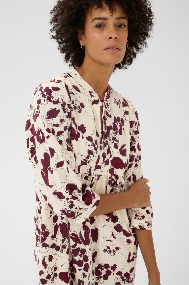 Part Two AlessaPW Dress Fig Artflower Print