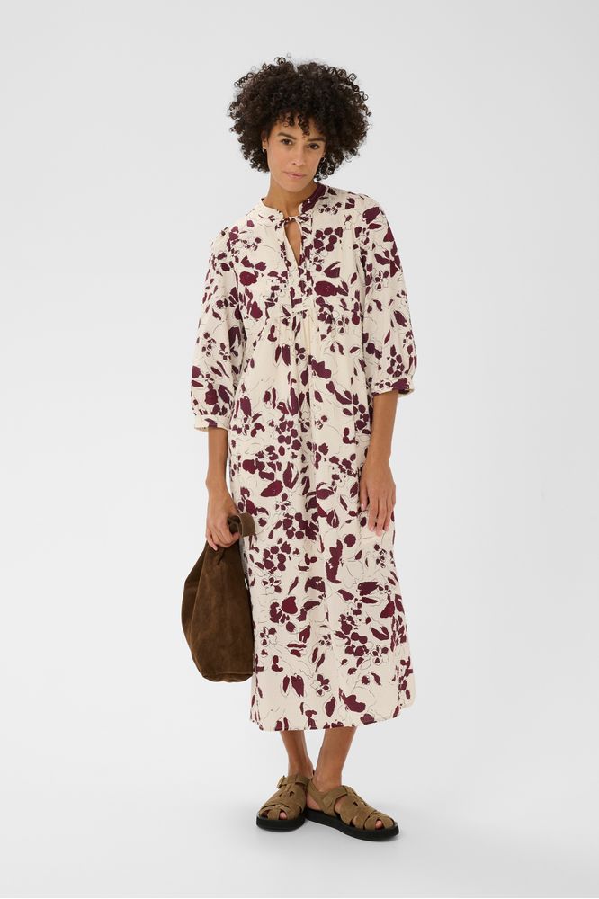 Part Two AlessaPW Dress Fig Artflower Print