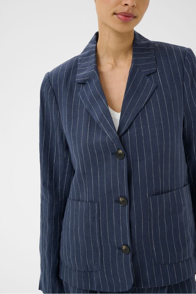 Part Two AlitaPW Blazer Pinstripe