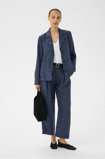 Part Two AlitaPW Blazer Pinstripe