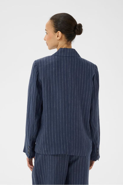 Part Two AlitaPW Blazer Pinstripe
