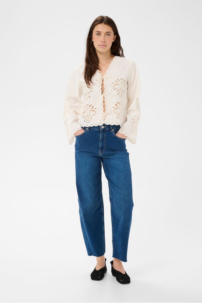 Part Two AnamariaPW Blouse Whisper White