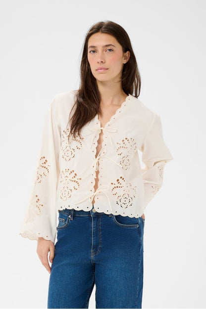 Part Two AnamariaPW Blouse Whisper White