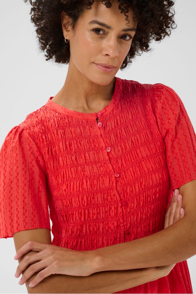 Part Two AnellaPW Dress Poppy Red