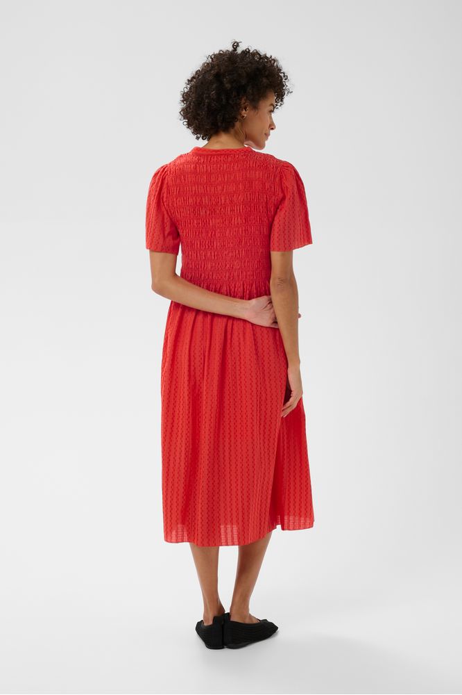 Part Two AnellaPW Dress Poppy Red