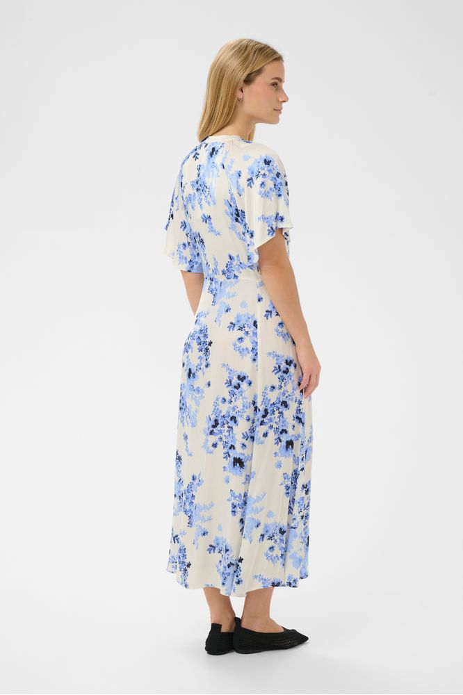 Part Two AlajaPW Dress Blue Flower