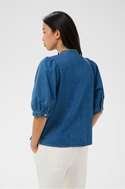 Part Two AlesiaPW Shirt Medium Blue Denim