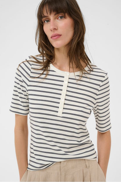 Part Two AngelinaPW T-shirt Black Stripe