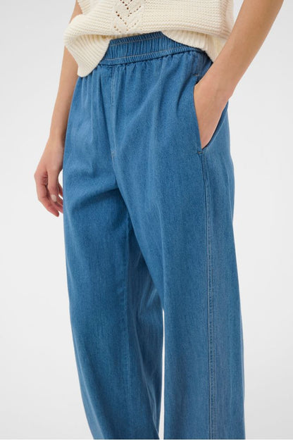Part Two AinaPW Trousers Medium Blue Denim