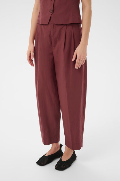 Part Two BeatrizPW Trousers Burnt Russet
