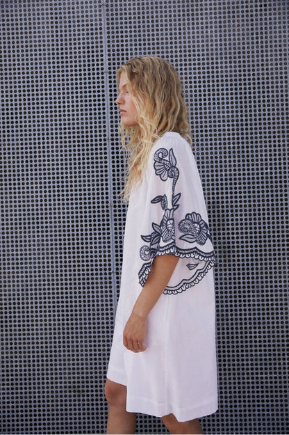Part Two BreannaPW Dress Whisper White
