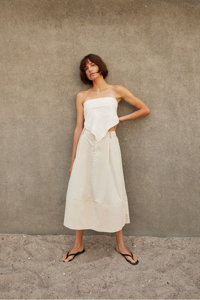 Part Two BojanaPW Skirt French Oak