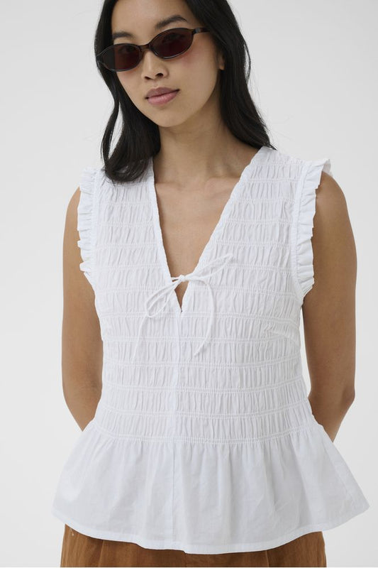 Part Two BorgnyPW Top Bright White
