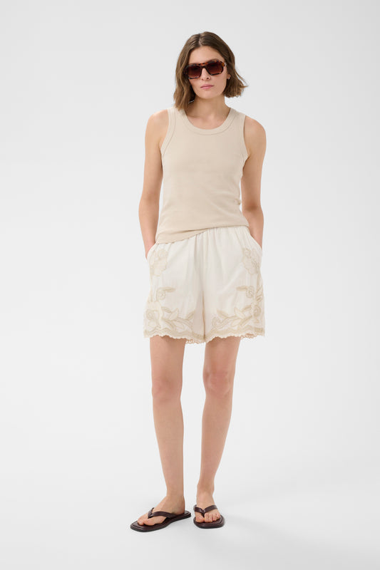 Part Two BitjaPW Shorts Whisper White