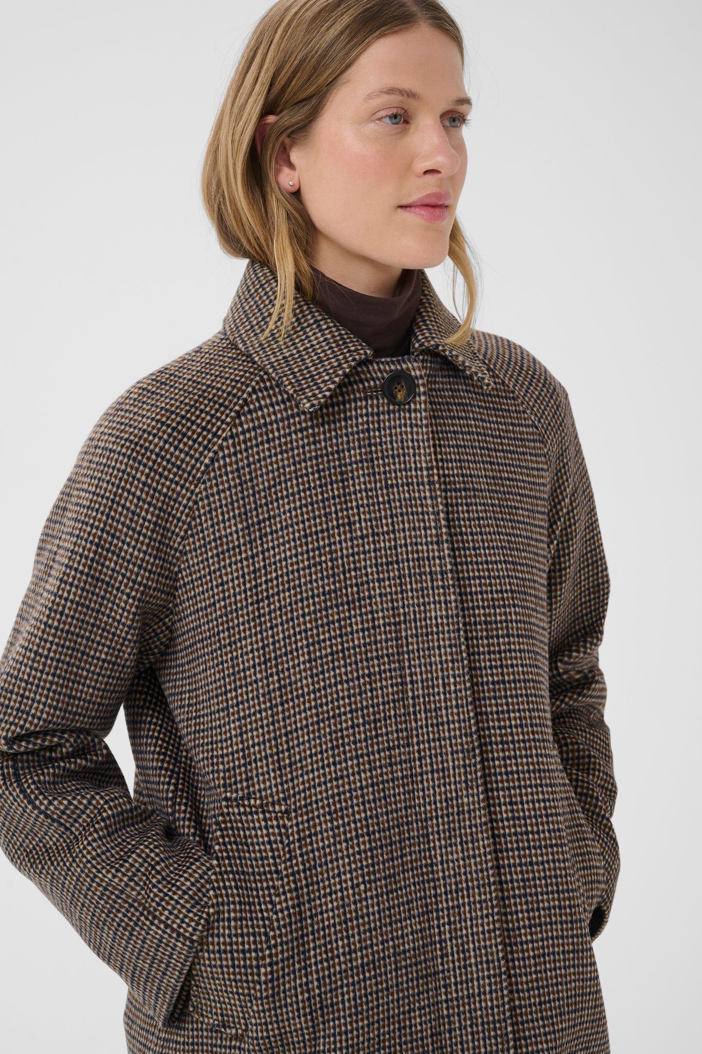 Part Two Catherin Outerwear Coat Small Check
