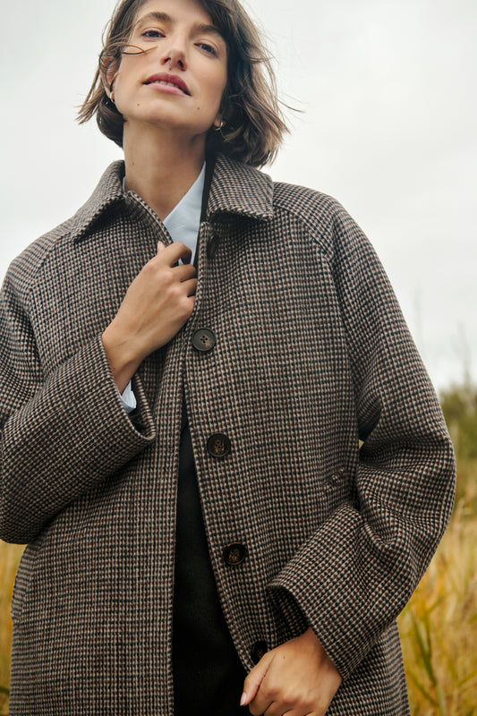 Part Two Catherin Outerwear Coat Small Check