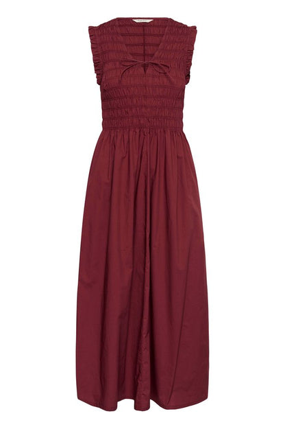 Part Two BorgnettePW Dress Burnt Russet