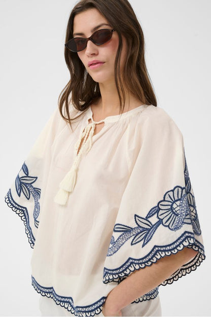 Part Two BianchaPW Blouse White