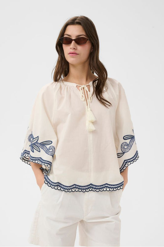 Part Two BianchaPW Blouse White