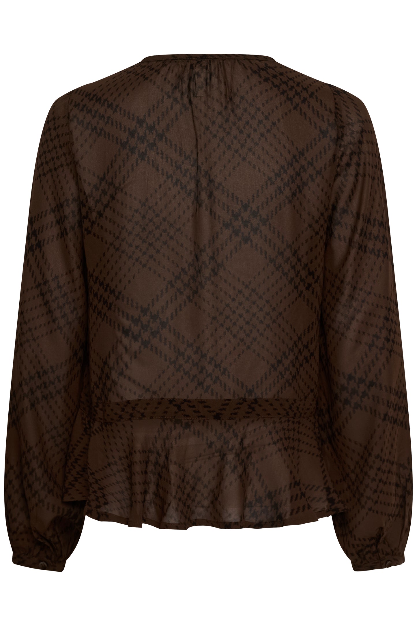 Part Two Cantaline Shirt Brown Check