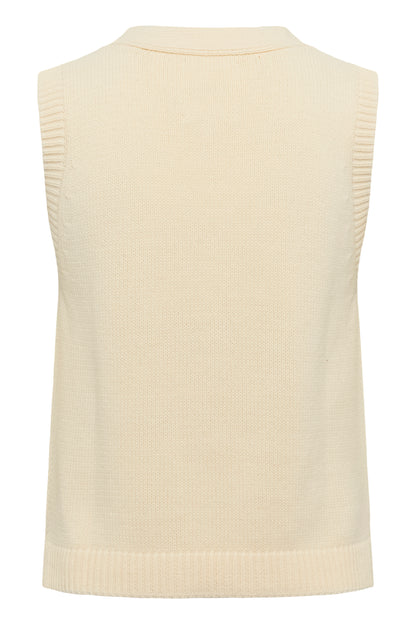 Part Two Christin Waistcoat Whitecap Gray