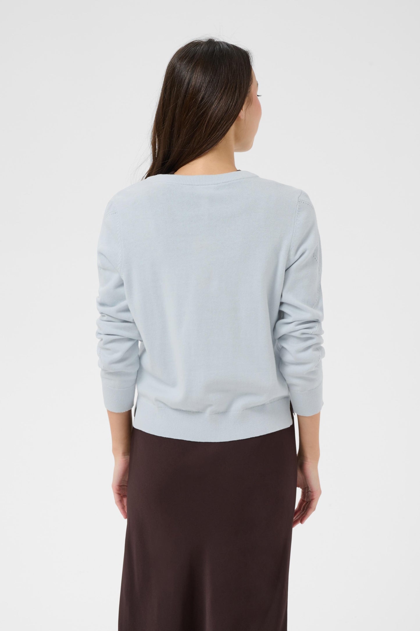 Part Two Cianna Cardigan Gray Dawn