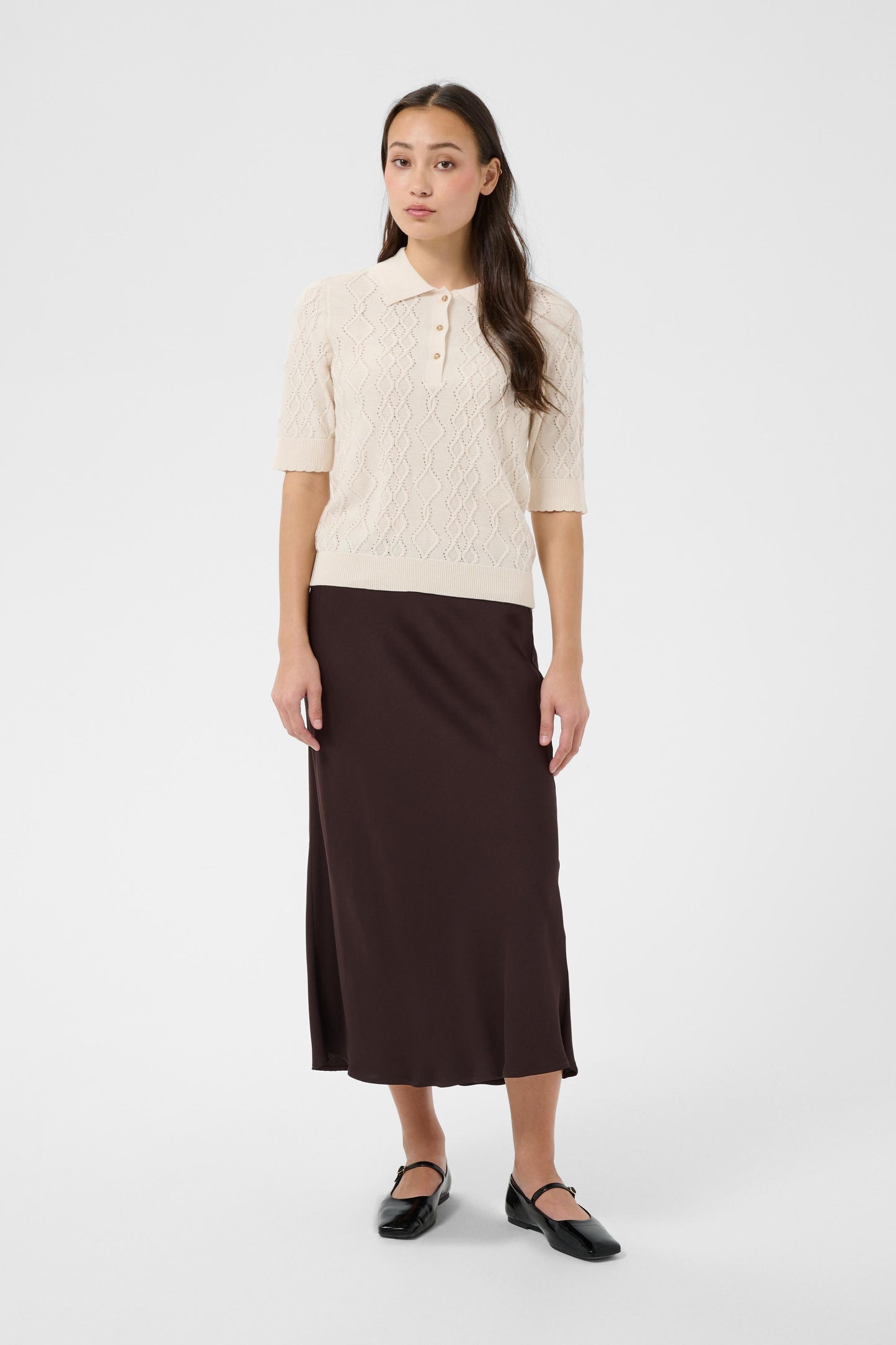 Part Two Cinia Pullover Whitecap Gray