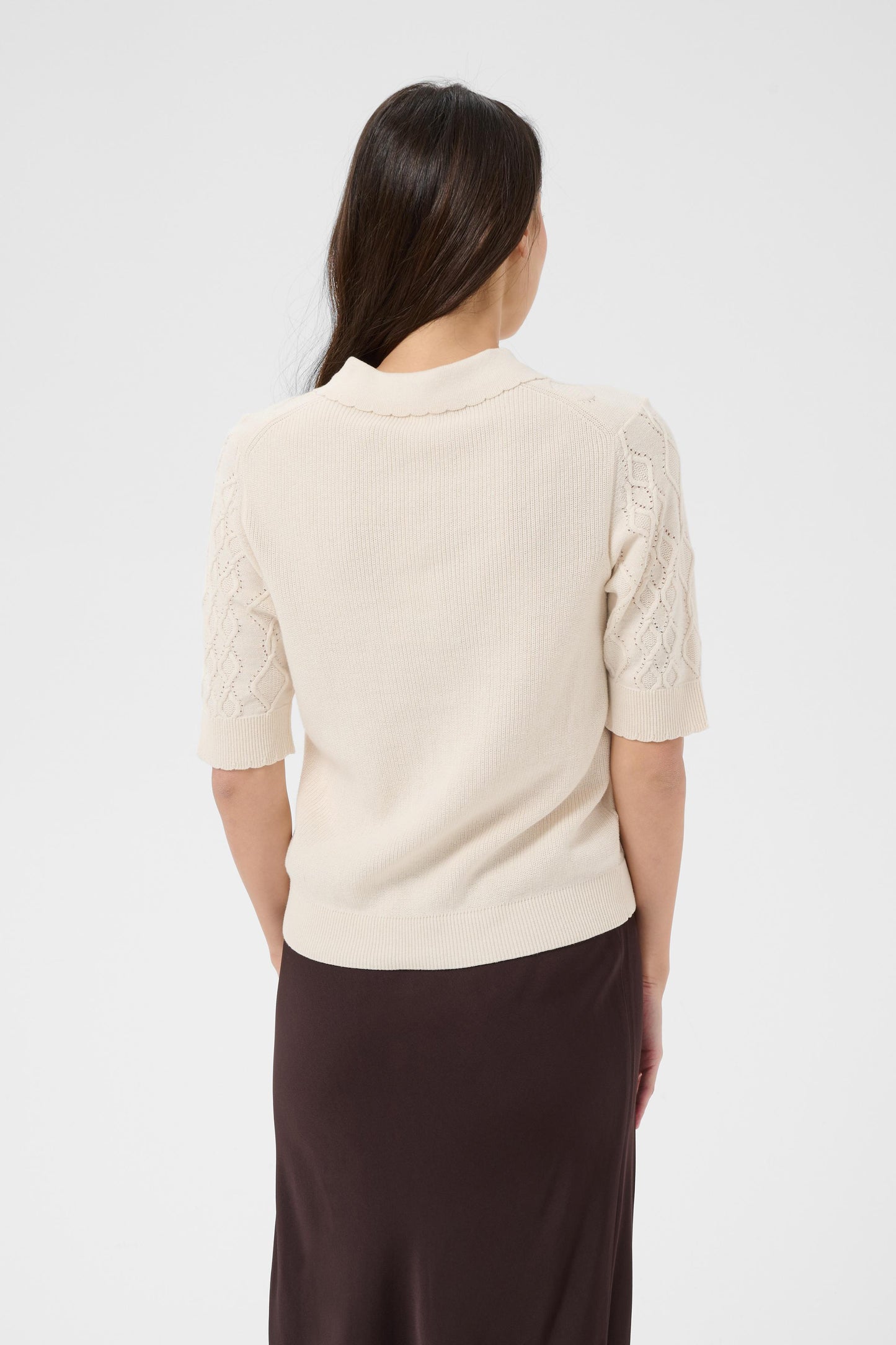 Part Two Cinia Pullover Whitecap Gray