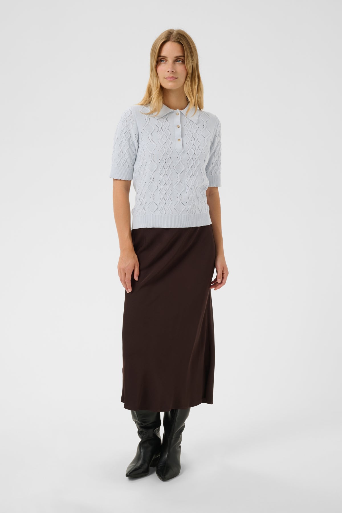 Part Two Cinia Pullover Gray Dawn